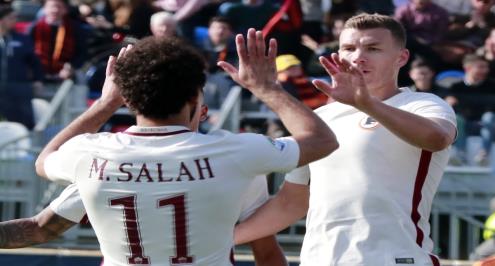 روما يعلن إصابة دجيكو وغيابه أمام يوفنتوس